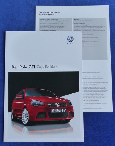 Polo gti cup edition - edition, mj