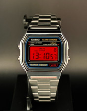 Custom Casio A158W - Red Dial