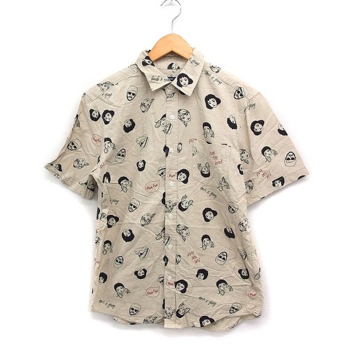 Camicia ciaopanic face pattern - camicia,