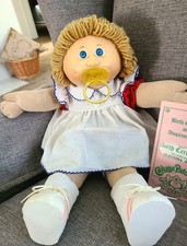 Cabbage Patch Kids 1984 Vintage Girl Butterscotch Doll Origine Certificato Nascita