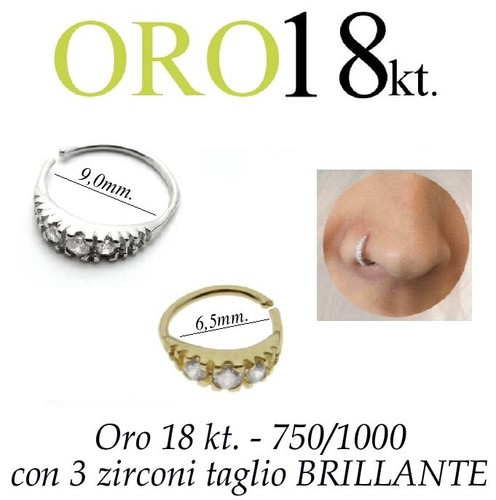 Piercing naso cerchio - naso,