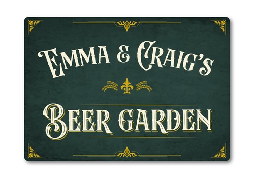 Insegna personalizzata birra - personalizzata,