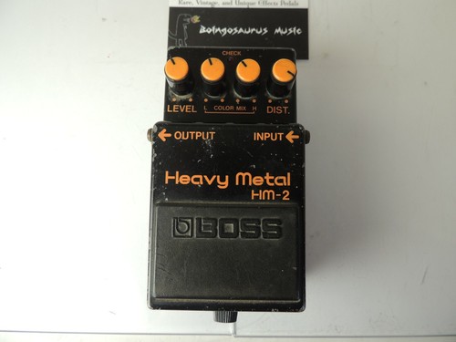 Pedale vintage 1984 - boss, hm-2