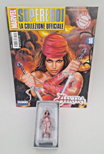 MARVEL EAGLEMOSS FABBRI EDITORI SUPEREROI # 16 ELEKTRA MINIATURE FIGURE!