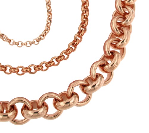 Bracciale rolo oro rosa - rolo,