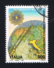 ITALIA 1 FRANCOBOLLO CONGRESSO