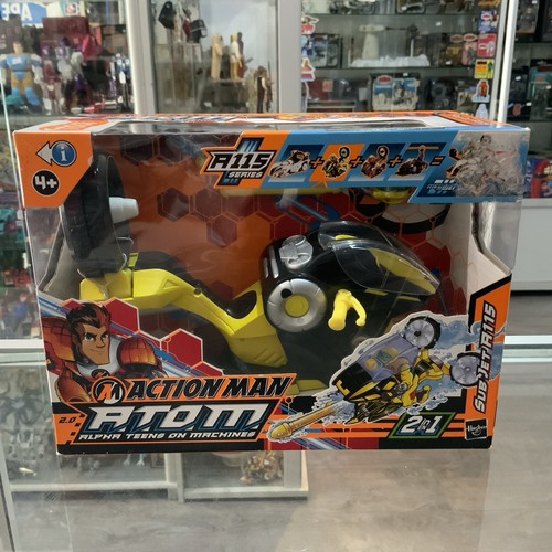 Hasbro action man atom - man, jet