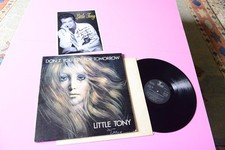 LITTLE TONY LP DON'T YOU CRY FOR TOMORROW ORIG 1973 CON OMAGGIO FOTO AUTOGRAFATA