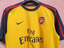 MAGLIA SHIRT CAMISETA CALCIO ARSENAL TG XL VINTAGE FLY EMIRATES
