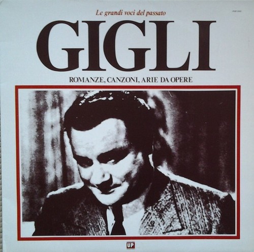 Gigli romanze canzoni - romanze,, canzoni,