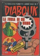 DIABOLIK anno XXX N.7 LA FURIA