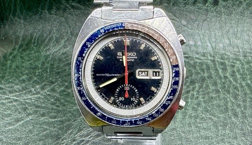 Seiko 6139 6002 blue - 6139,