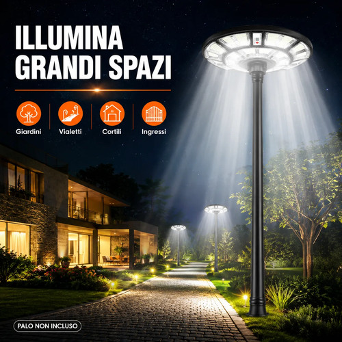 Lampione solare stradale - stradale, led