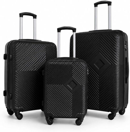 Set valigie rigide pezzi abs - set,
