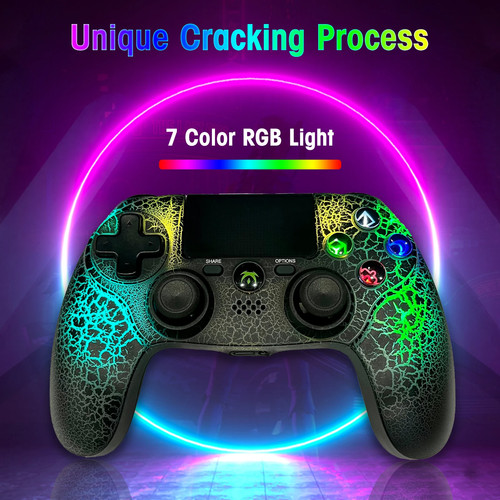 Controller wireless rgb ps4 - controller, /