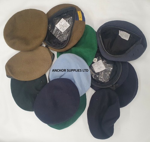 Military berets job lot qty - lot, 10