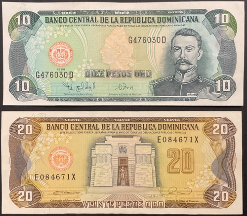 Pesos oro 1990 1998 - 20-10,