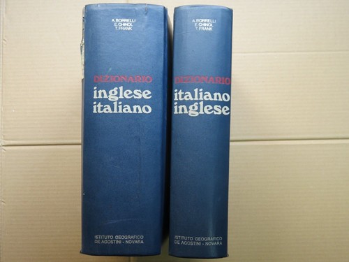 Dizionario italiano inglese - italiano, a