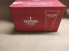 SET 6 BICCHIERI CAMPARI SODA APERITIVO NUOVI - Fortunato Depero - con Scatolo