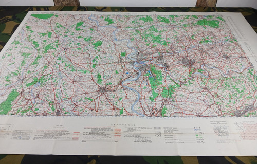 Ww2 british map - ww2,
