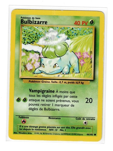 Carte pokemon 102 - pokemon, 44/102