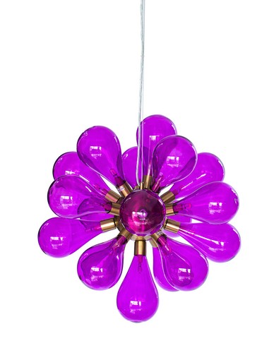 Lampadario sfera vetro - sfera,