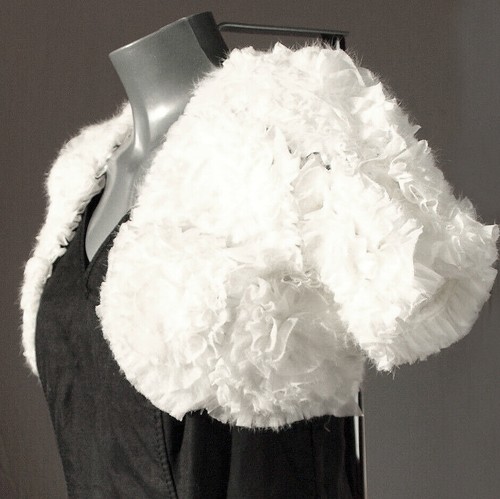 Pelliccia bolero giacca sposa - pelliccia,