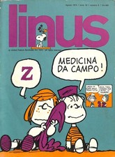 [849] LINUS ed. Milano Libri 1974 n. 8 stato Ottimo
