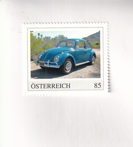 Francobollo austria auto vw - austria,