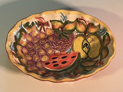 Piatto frutta vintage - , in