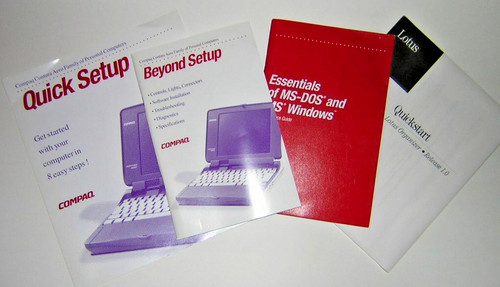 Vintage compaq contura aero - compaq,