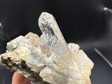 Cristalli di Quarzo Ialino su