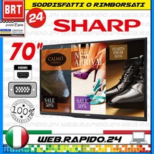 PC TV MONITOR SHARP LED 70"