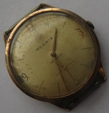 Moeris mens wristwatch gold