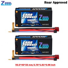 2x Zeee 2S 7.4V Lipo batteria