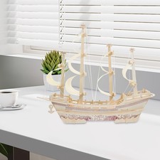  Kit Modellismo Navale Veliero in Legno Arredamento Tavolo Nautico