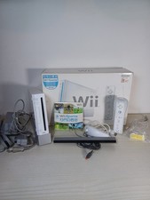 CONSOLE NINTENDO WII BIANCA COMPLETA CON SCATOLA ORIGINALE 