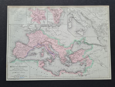 Antica mappa 1882 - Impero