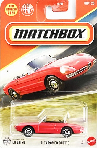 Matchbox 1966 alfa - alfa, romeo