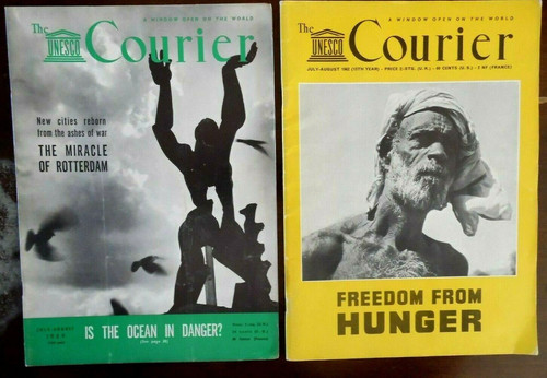 Vintage the unesco courier - vintage,,