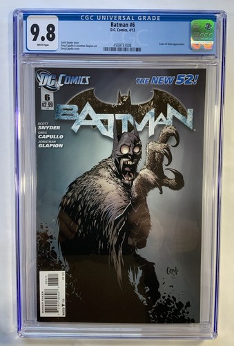 Batman cgc 8 court of - #6, 9.8