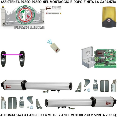 Kit apricancello elettrico - kit, 4