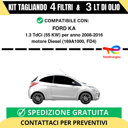 Tagliando per ford - tagliando, ka