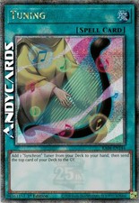 TUNING • (Sintonizzare) • Quarter Century • RA04 EN144 • 1Ed • Yugioh! ANDYCARDS