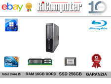 PC  Hp I5 RAM 16GB  SSD 256GB Lettore Blu Ray Win11 Ricondizionato