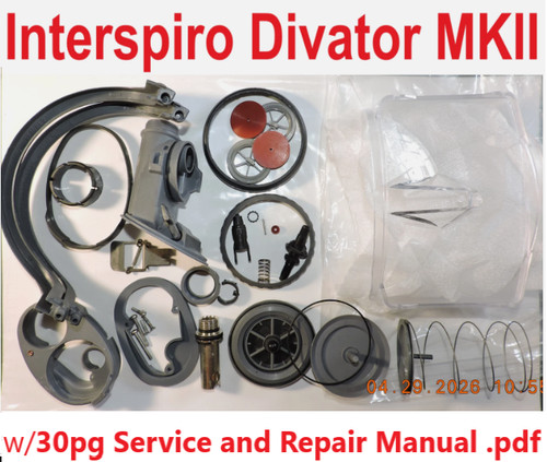 Interspiro divator mkii visor - divator,