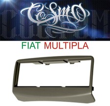 Mascherina Autoradio Fiat MULTIPLA Grigia Fino Al 2006 Din Auto Stereo 
