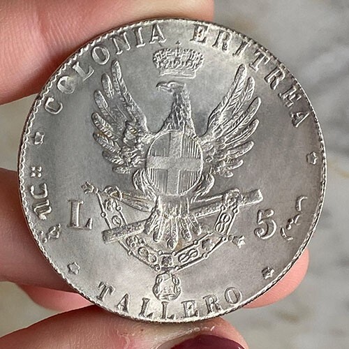 Eritrea lire 1891 - 5, i