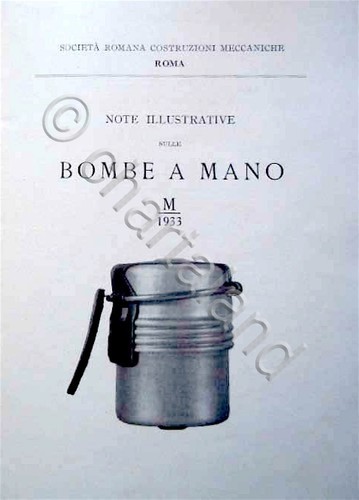 Esercito italia bomba mano - italia,