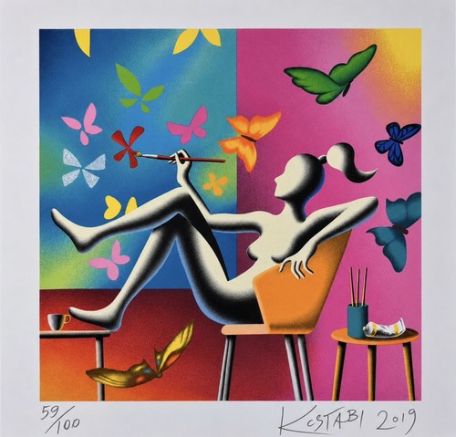 Mark kostabi flight - mark,